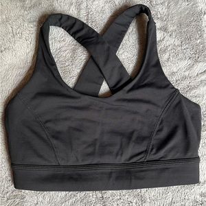 Lululemon Black Bra. Size 6
